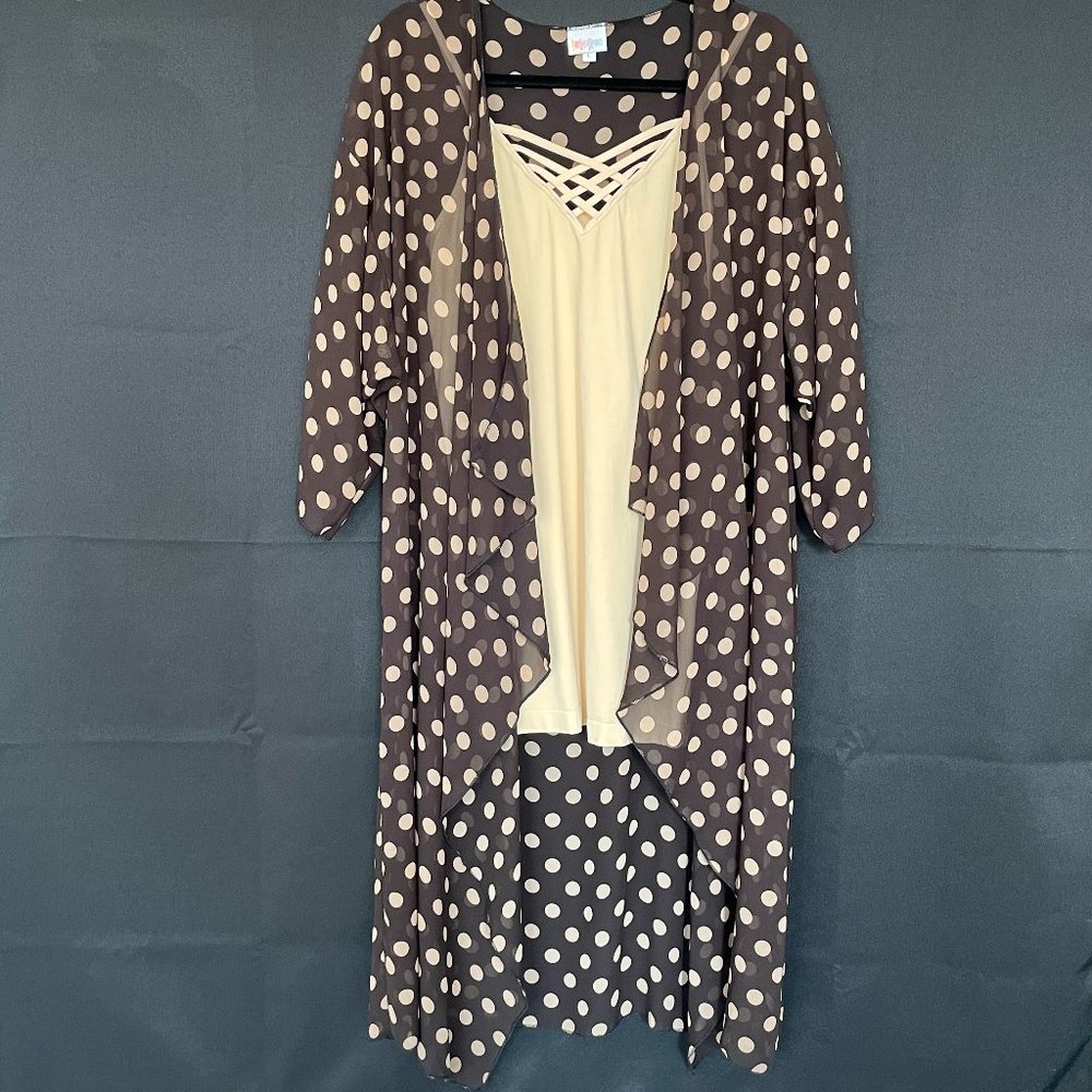 NWOT Lularoe Shirley with Matching Strappy Tank